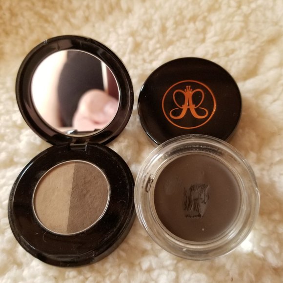 ABH Brow Pomade & Powder Duo- Medium Brown- Price per item/both save $5 - Picture 1 of 6